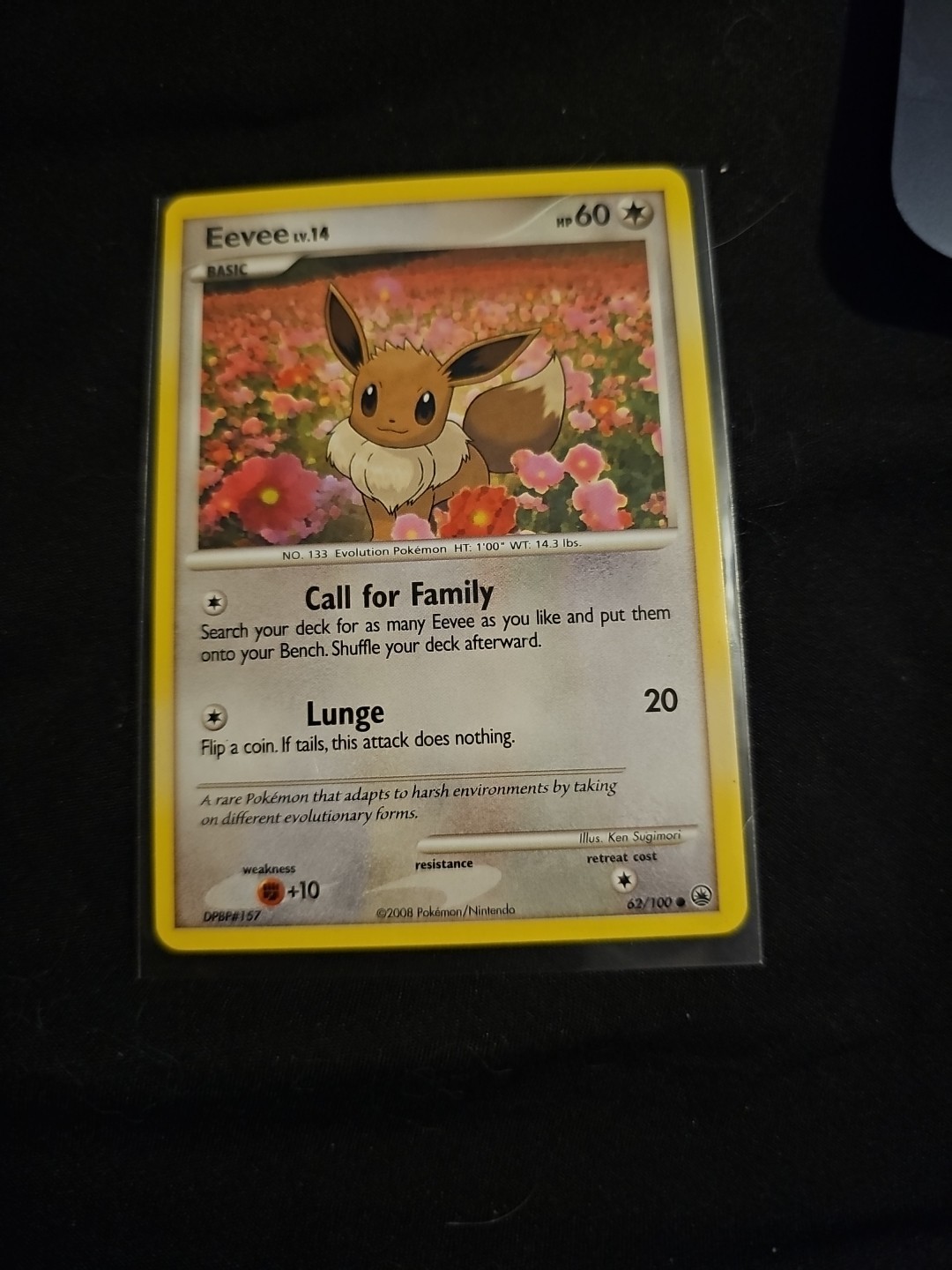 Eevee 62/100 Majestic Dawn Regular