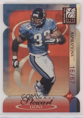 2000 Donruss Elite Aspirations Die-Cut 16/67 James Stewart #44 0rx8