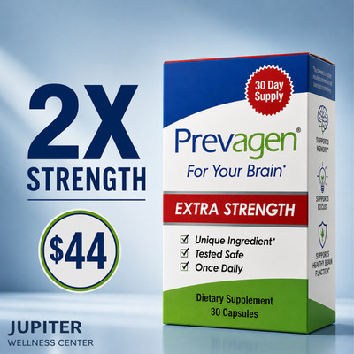 Prevagen EXTRA Strength 20mg Memory & Focus, 30 CT - Brand New Shipment