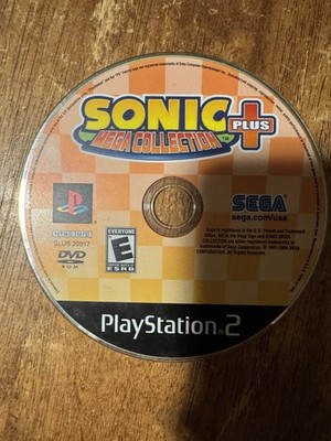 Sonic Mega Collection Plus (Sony PlayStation 2 PS2) Disc Only, Tested Working