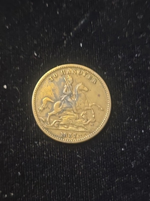 UK *** 1837-1849 *** SOVEREIGN TOKEN ** TO HANNOVER** VICTORIA EX