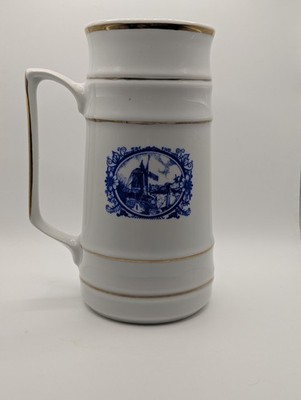 Royal Commemorative Cup Antique Blue-and-White, Queen Wilhelmina Netherlands