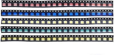 Namvo 100-teiliges SMD-LED-Diodenset 3528/1210 Lichter, Verschiedene Dioden S...