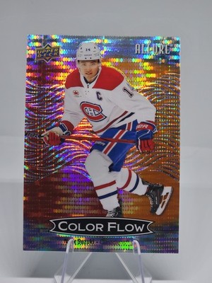 2024-25 UD Allure #CFL-40 Nick Suzuki Color Flow Red-Orange Spectrum #/150