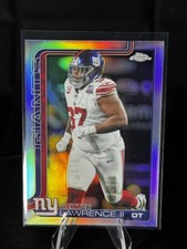 2025 Topps Chrome Dexter Lawrence II Refractor