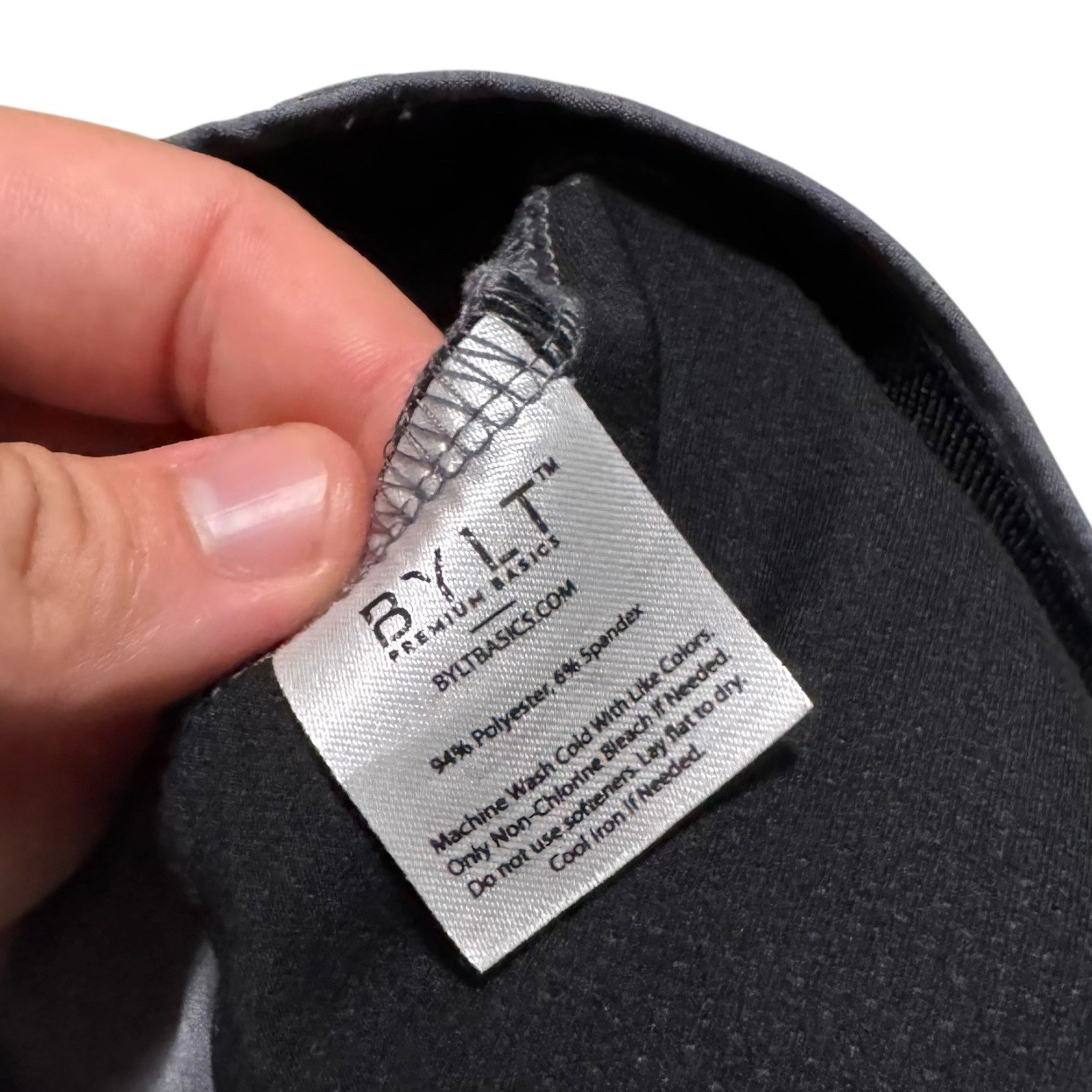 BYLT Premium Basic Kinetic Polyester Blend Gray P… - image 6