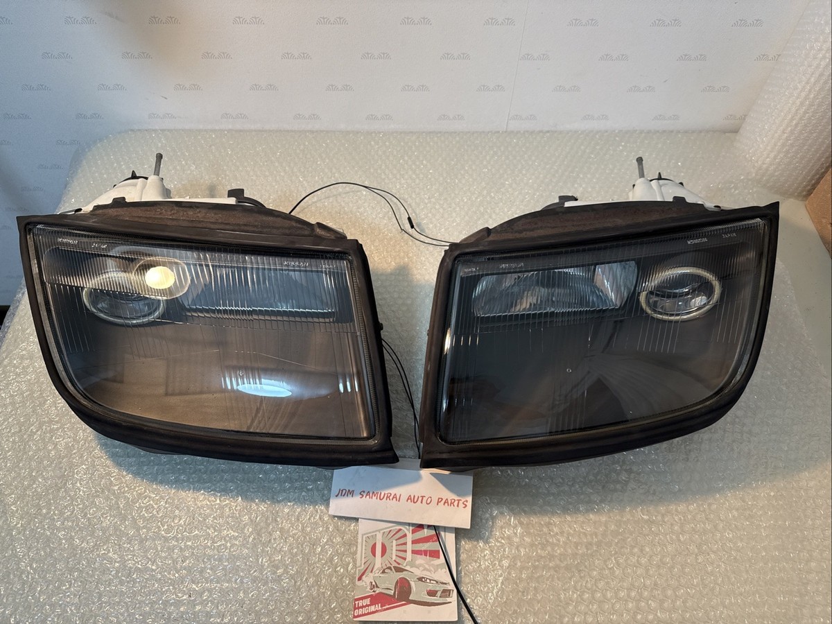 RARE! 1990-1996 NISSAN 300ZX Z32 HALO RING COD LED HEADLIGHT LAMP
