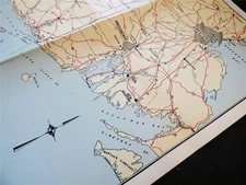 1946 CONNECTICUT long island and sound PROVIDENCE block isld MARTHA'S VINEYARD