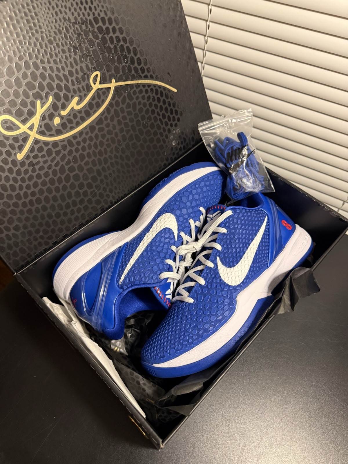 Nike Zoom Kobe 6 Protro Dodgers Size 8.5 VNDS - image 18