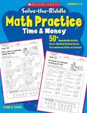 Solve-the-Riddle Math Practice: Time & - Pape...