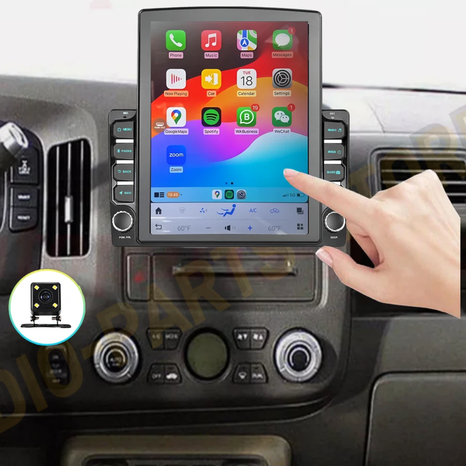 9.7" Carplay For Honda Ridgeline 2006-2019 CAR Radio Stereo Android13 GPS NAVI Foto 4 de 4