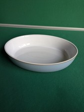 Denby Colonial Blue Oval Oven / Baking Dish Used Condition 28.5cm x 21.5 x 5.5cm