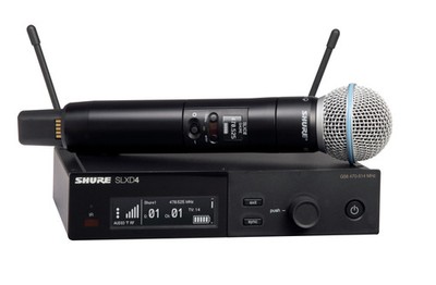 Shure SLXD24/B58 Wireless Vocal System with Beta 58A Handheld Microphone - G58