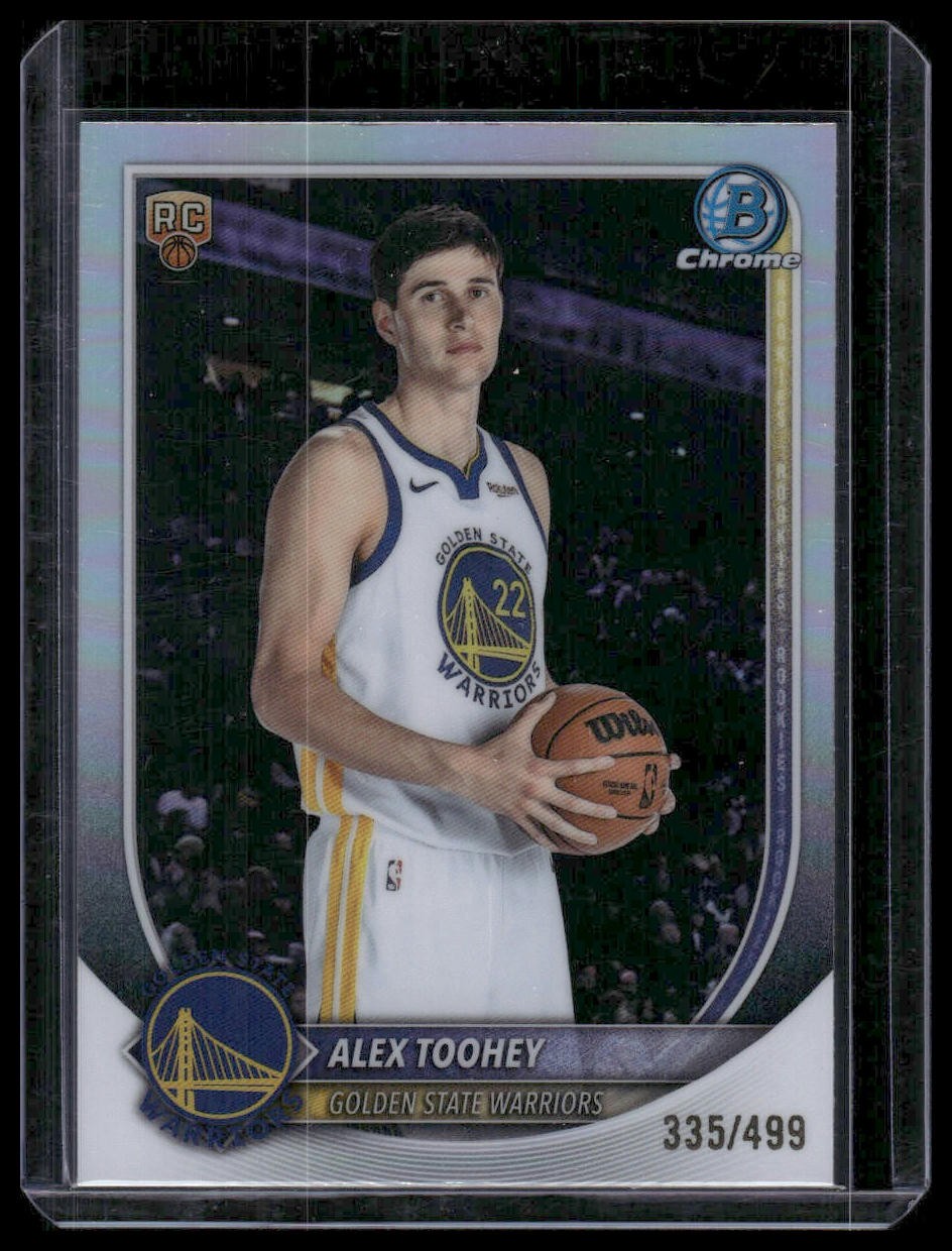 2025-26 Bowman #BCV-48 Alex Toohey Chrome Refractors #/499