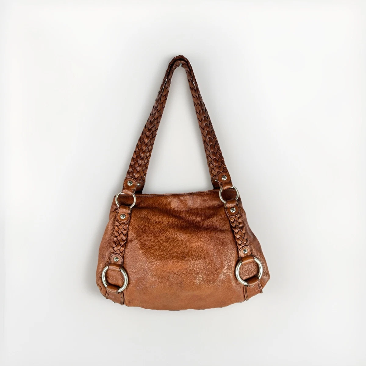 バッグ Y2K archive Banana Republic Leather Bag Vintage Y2K Banana Republic Brown Leather Shoulder Bag - Etsy