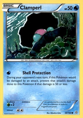 XY - Primal Clash #49/160 Clamperl