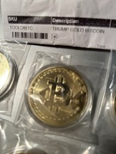 TRUMP BITCOIN GOLD | Criptomoneda Moneda Virtual Chapada en Oro