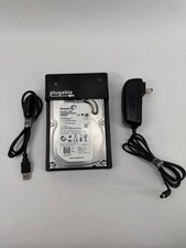 Untested Seagate 2TB External HDD ST2000DM001 Plugable USB 3.0 Dock