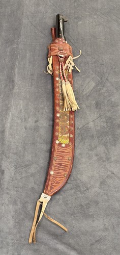 Vintage Corona No. 152 Machete Sword Made El Salvador With Sheath Bnfts Chrty
