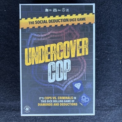 Undercover Cop - Das soziale Deduktion Würfelspiel - Cops vs Criminals 12+