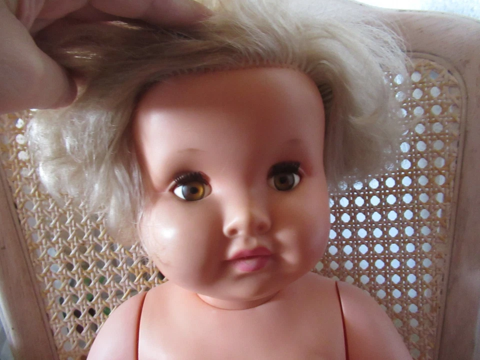 poupée Convert ??? ( début années 1960' )  Taille 70 cm - Photo 2/4