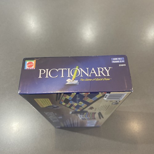 Pictionary Board Game 2006 Mattel Games Factory Sealed Brand New Free Fast Post - Picture 6 of 6