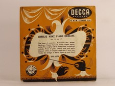 CHARLIE KUNZ PIANO MEDLEYS (12 TRACKS) (93) 7" DECCA