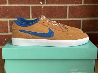 New Nike SB Heritage Vulc Size 14 Mens Brown Blue New Sneakers NIB Retro Shoes