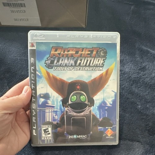 Sony Ratchet & Clank Future Tools of Destruction PS3 Manual Included