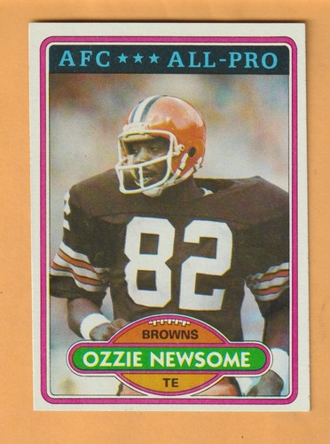 Ozzie Newsome #110 1980 Topps card