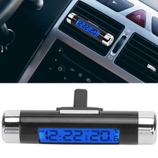 Doanas-2 In 1 Electronic Clock Thermometer LCD Display Automatic Temperature