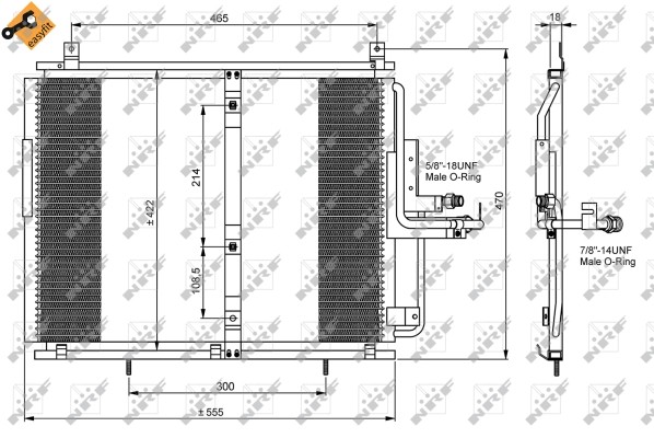 Fits NRF 35244 CONDENSER ⭐UK Stock⭐ - Image 5