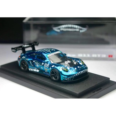 Hot Wheels Rexy Porsche 911 GT3 R (992) – Custom Blue Spectraflame