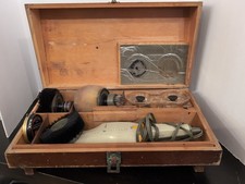Vintage Sunbeam speed Electric Shoe Polisher Kit with Original case. WORKS 