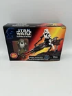 STAR WARS THE POWER OF THE FORCE IMPERIAL SPEEDER BIKE ACTION FIGURE 1995 NEW