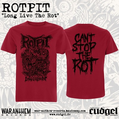 ROTPIT - long live the rot ''cardinal rot'' T-Shirt