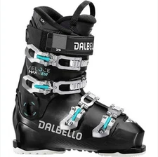 DALBELLO Veloce Max 65 W Ski Boots - 24/24.5 Black NIB