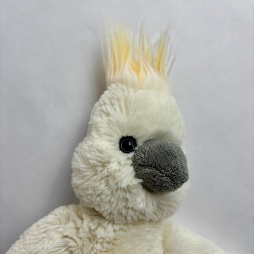 Jellycat Cockatoo Bashful Medium Rare Excellent Cond. Lovey Plush London Bird - Foto 7 di 14