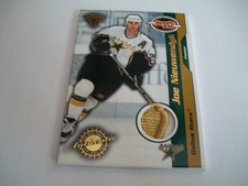 JOE NIEUWENDYK 2000-01 PACIFIC TITANIUM DRAFT DAY 2 COLOR STARS PATCH CARD