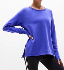 ATHLETA Coaster Luxe Recover Sweatshirt in Borealis - Size XS