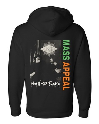 Gang Starr Hoodie - Hard To Earn, Mass Appeal, Guru, DJ Premier 90s boom bap hip