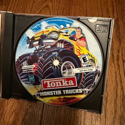 Tonka Monster Trucks PC Game Racing Action Hasbro Interactive E Rating ...