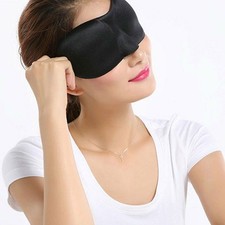 3D Soft Padded Sleeping Mask & Gel Bead Eye Mask Set - Cooling & Heating Relief