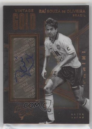 2016-17 Panini Black Gold Vintage Bronze 62/99 Rai Souza de Oliveira Auto 0yp5