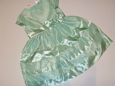 Gymboree Spring Dressy Girls Size 4 Dress NEW NWT Green Shiny Bow Flower Wedding