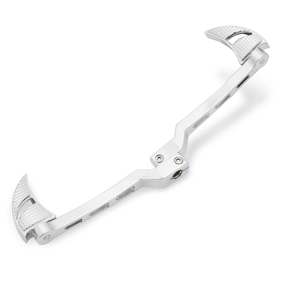 Chrome Blade Brake Arm Heel Toe Shifter Levers Pegs For Harley Touring FLH 08-13 Foto 3 de 4