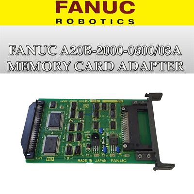 Fanuc Robotics A20B-2000-0600/03A Speicherkartenadapter PCMCIA KUKA ABB Programm