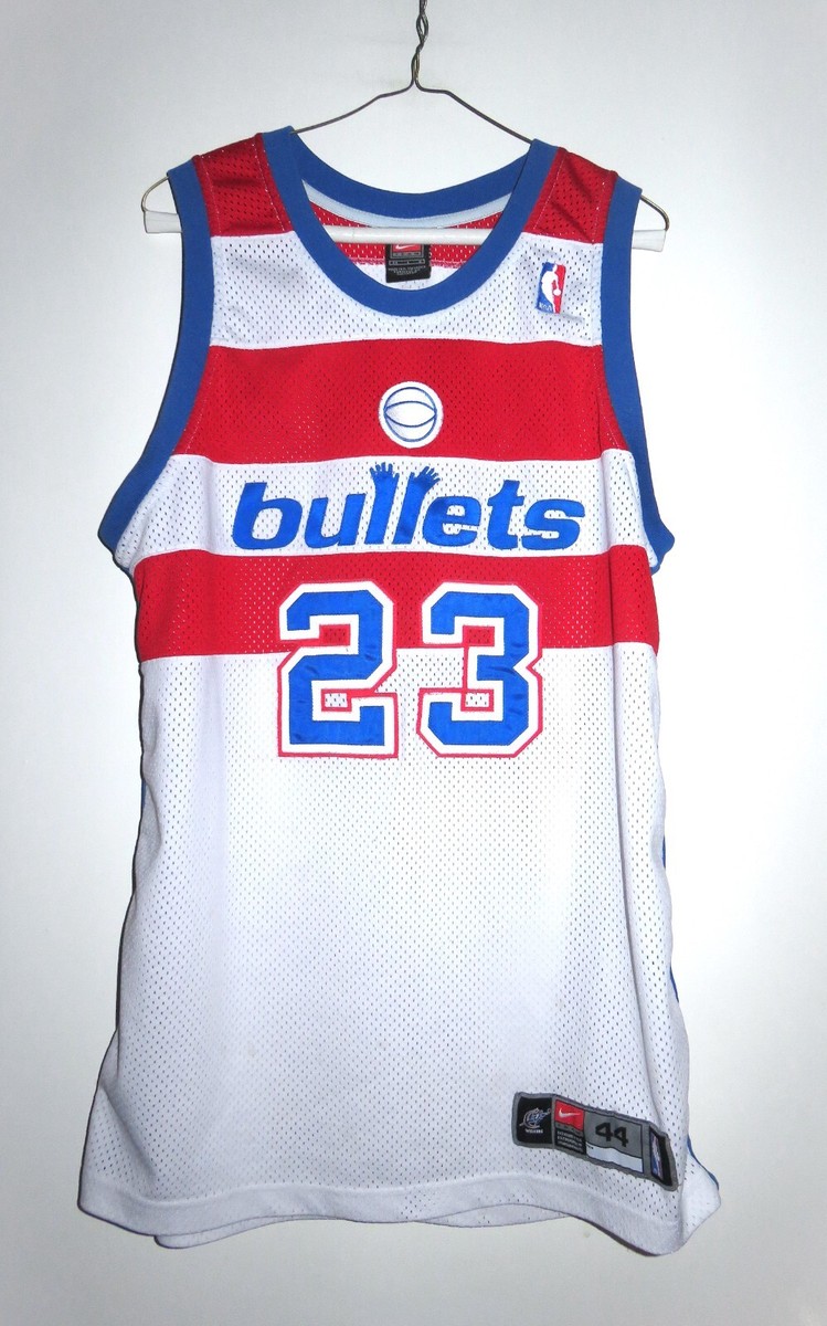 Authentic Nike Michael Jordan Washington Wizards Bullets Throwback