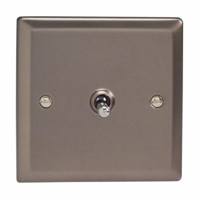 Varilight XRT1 Classic Zinn 1 Gang 10A 1 oder 2 Wege Kippschalter Lichtschalter