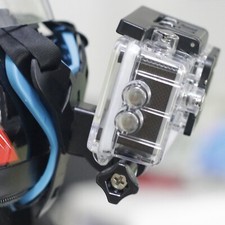 Full Face Helmet Chin Mount Motorcycle Strap for GoPro-Hero 10/9/8/7/6/5/4 PR31E